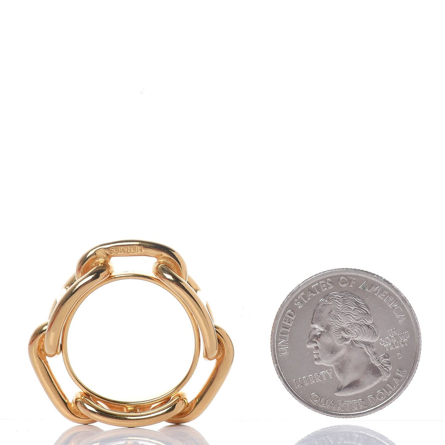 Permabrass Regate Scarf Ring