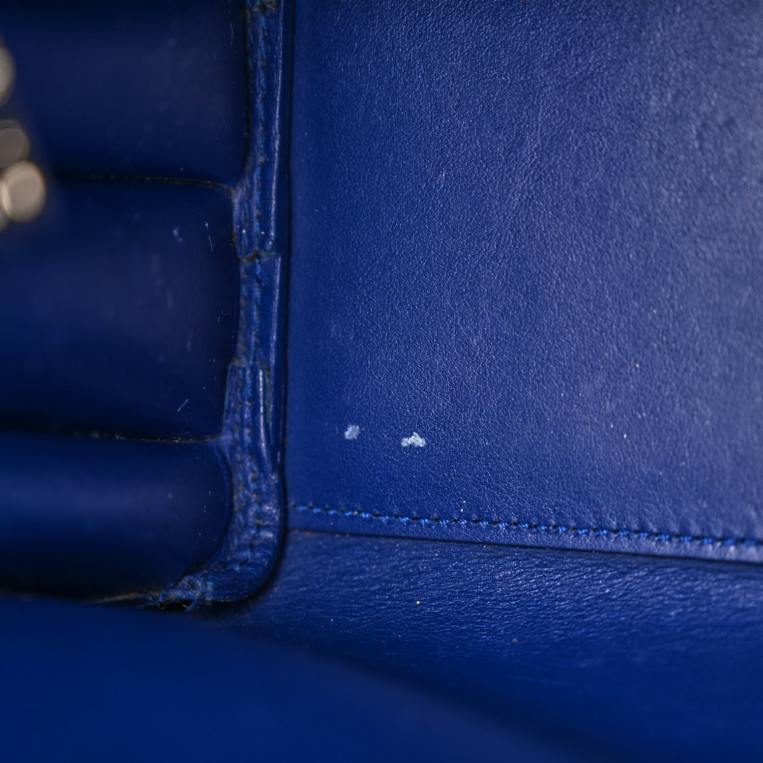 Saint Laurent Grained Calfskin Baby Sac De Jour Royal Blue 8 of 13