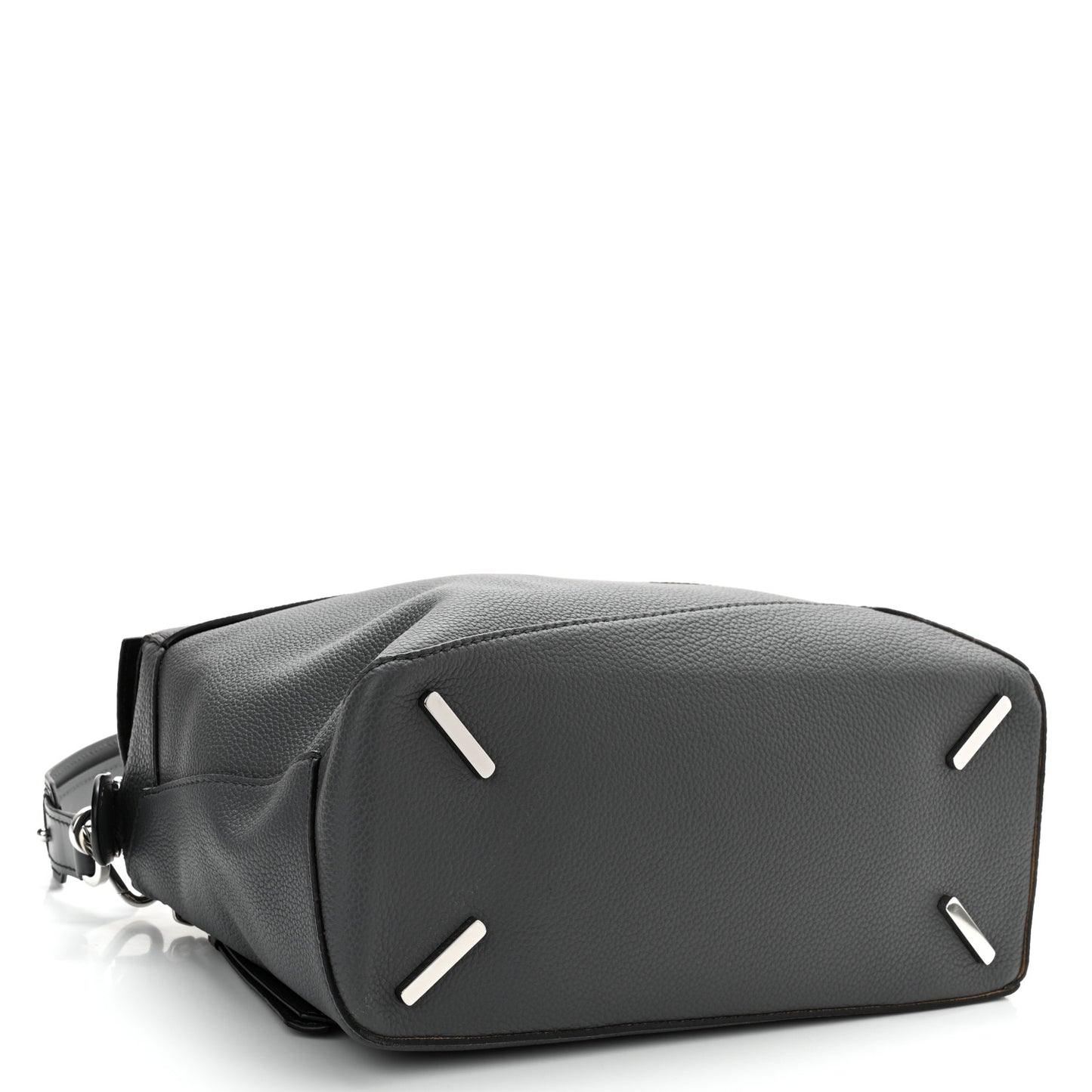 Calfskin Large Puzzle Bag Anthracite