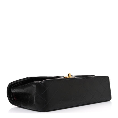 Chanel Lambskin Quilted Medium Double Flap Black 4 of 11