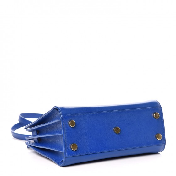 Saint Laurent Calfskin Nano Sac De Jour Royal Blue 4 of 12