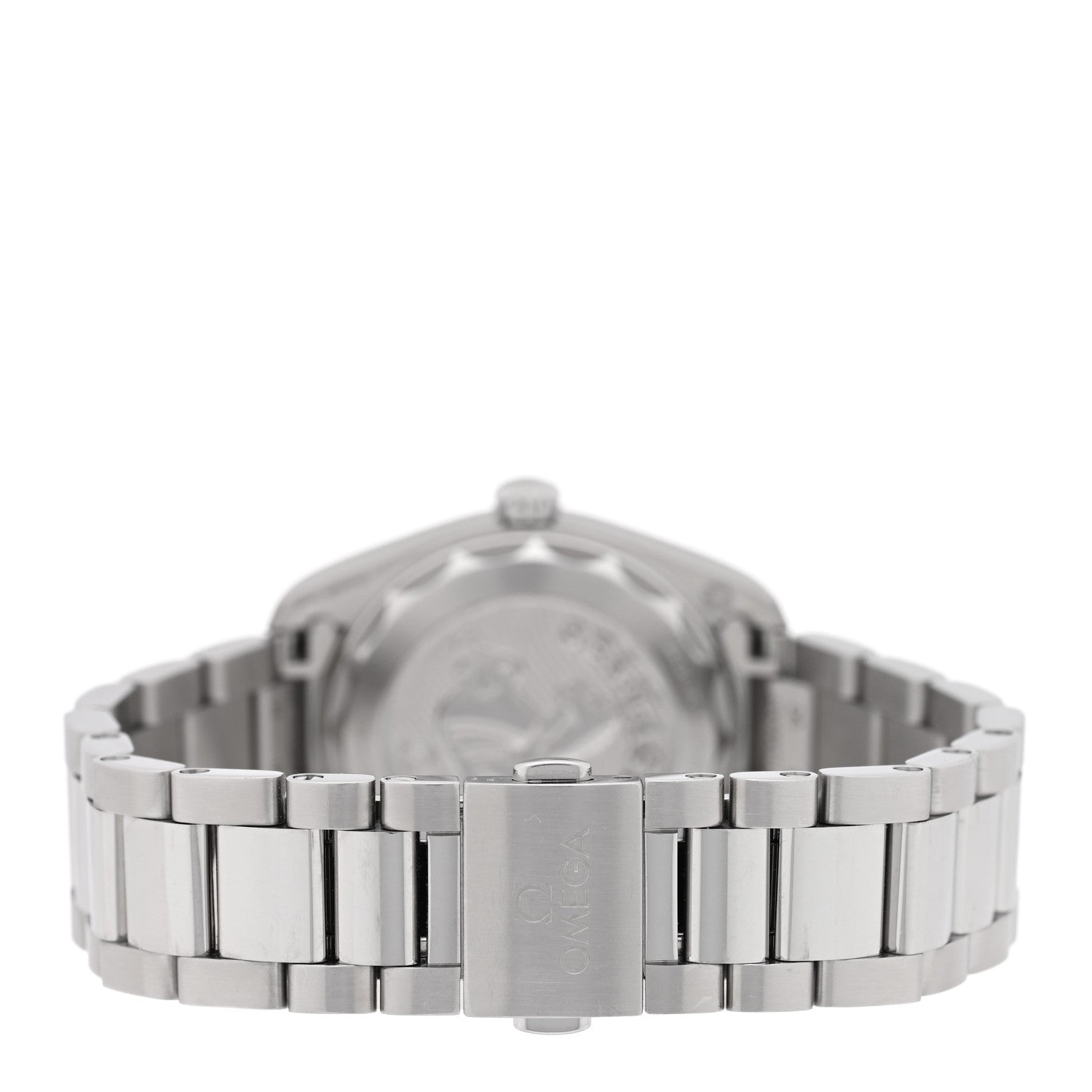 Omega Stainless Steel Diamond Mother of Pearl 28mm Seamaster Aqua Terra Quartz Watch 220.10.28.60.55.001 3 of 5