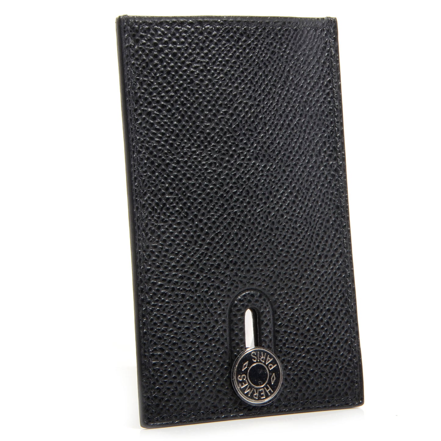 Epsom Diabolo Card Holder Case Black