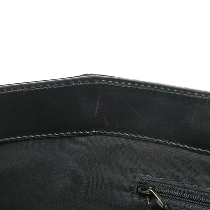 Gucci Monogram Crest Tote Green Black 17 of 18
