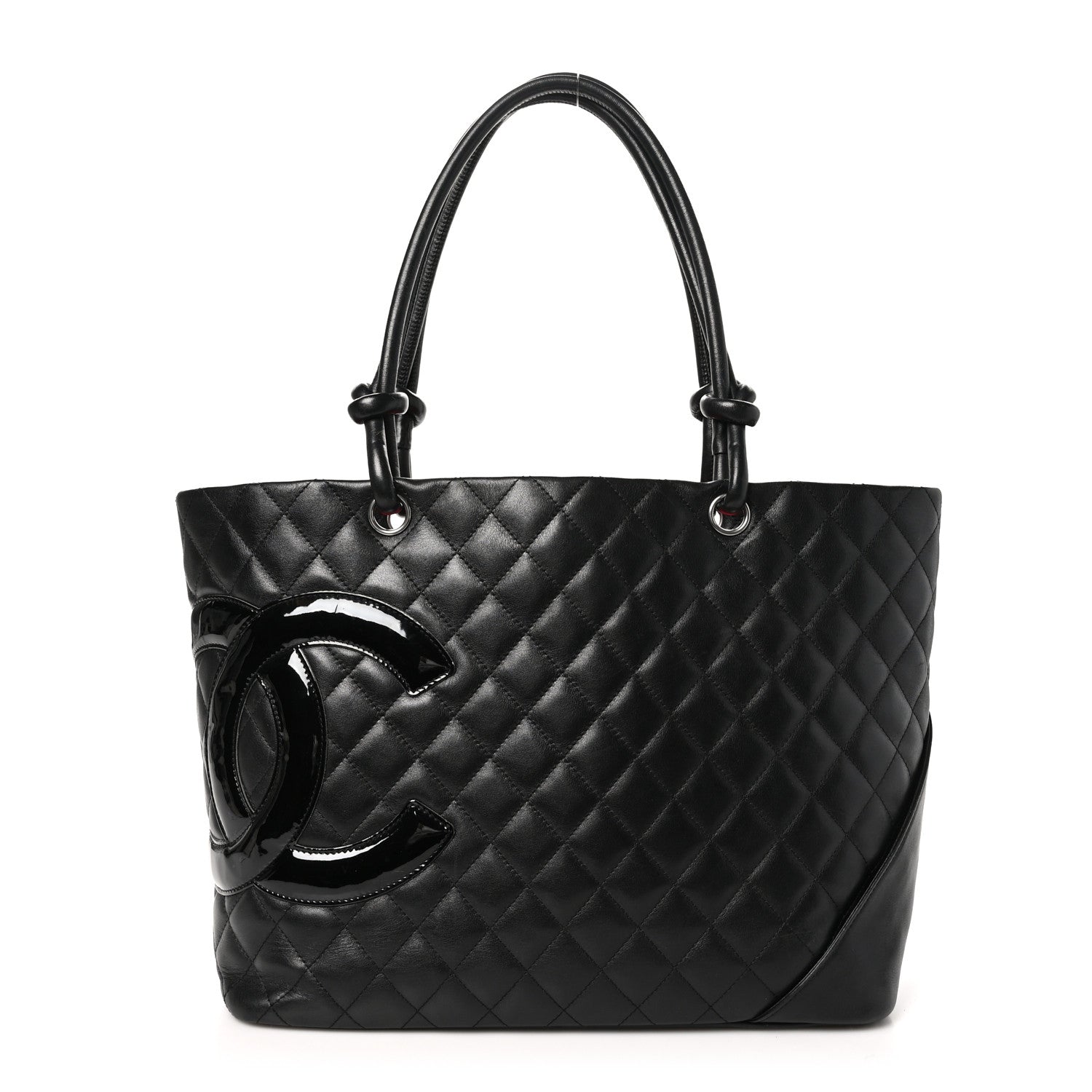 Chanel Calfskin Quilted Large Cambon Tote Black 1 of 11