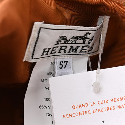 Hermes Cashmere Bucket Hat 57 8 of 8