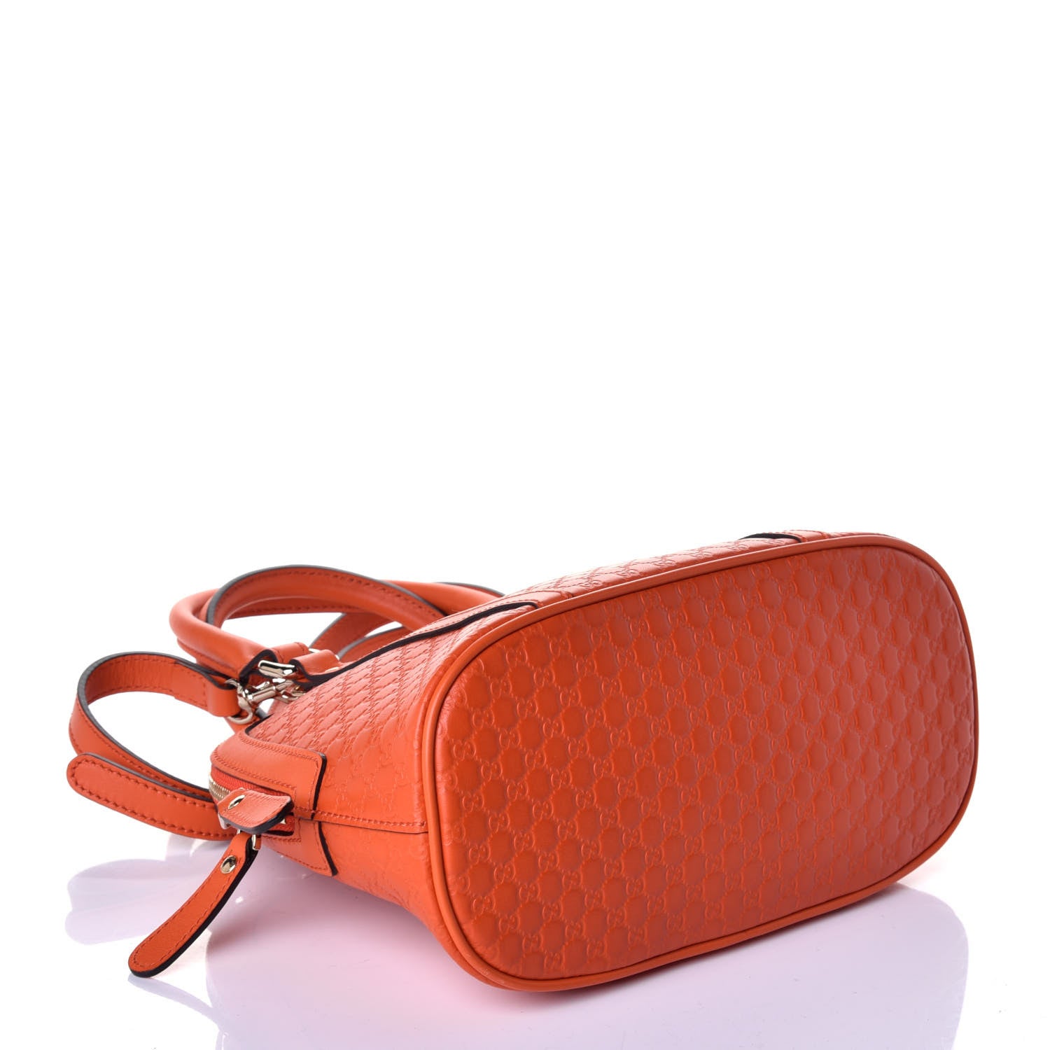 Gucci Microguccissima Mini Dome Bag Sun Orange 5 of 10