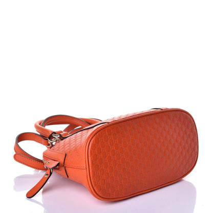 Gucci Microguccissima Mini Dome Bag Sun Orange 5 of 10
