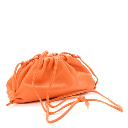 Bottega Veneta Butter Calfskin The Mini Pouch Tangerine 3 of 9