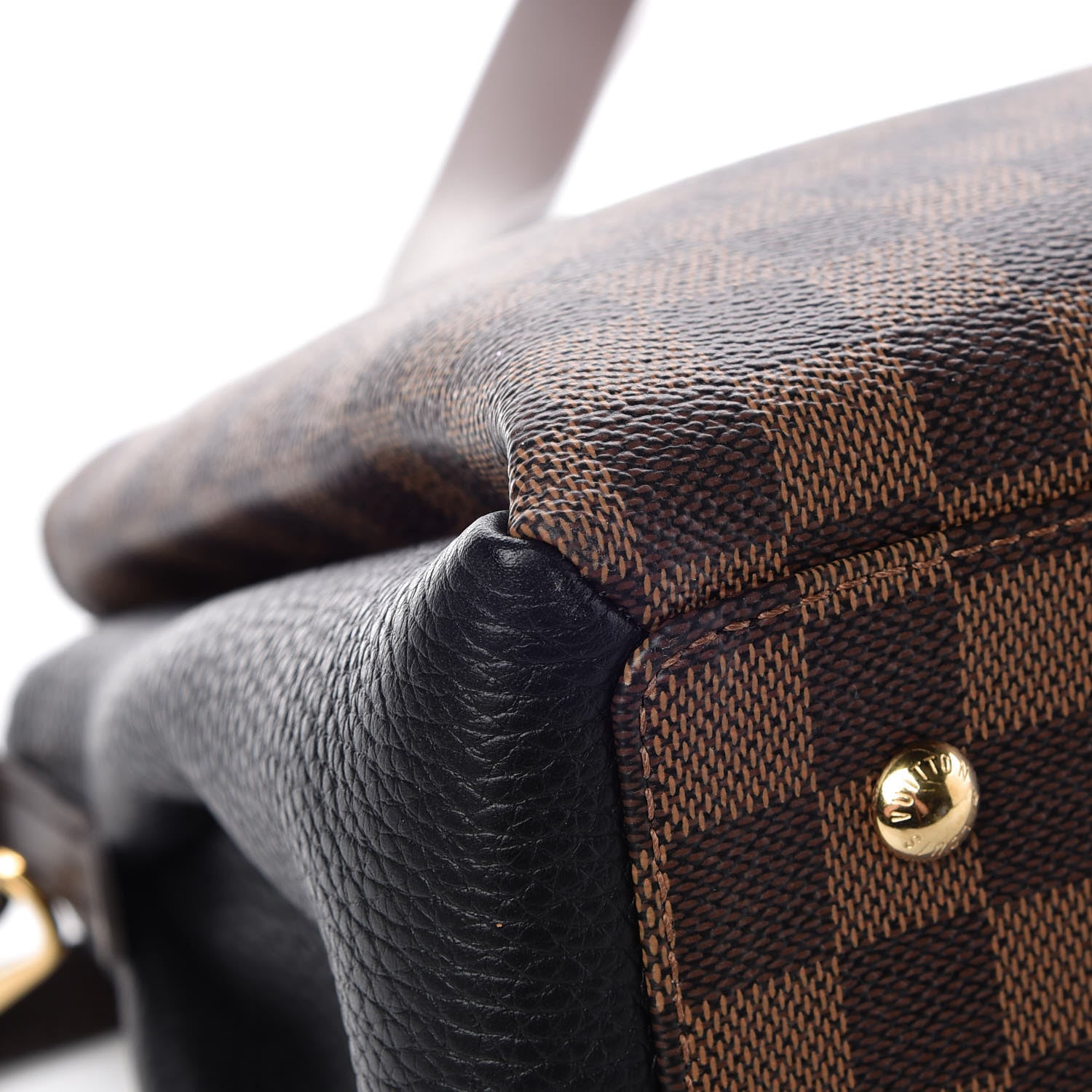 Louis Vuitton Cuir Taurillon Damier Ebene Normandy Black 7 of 10