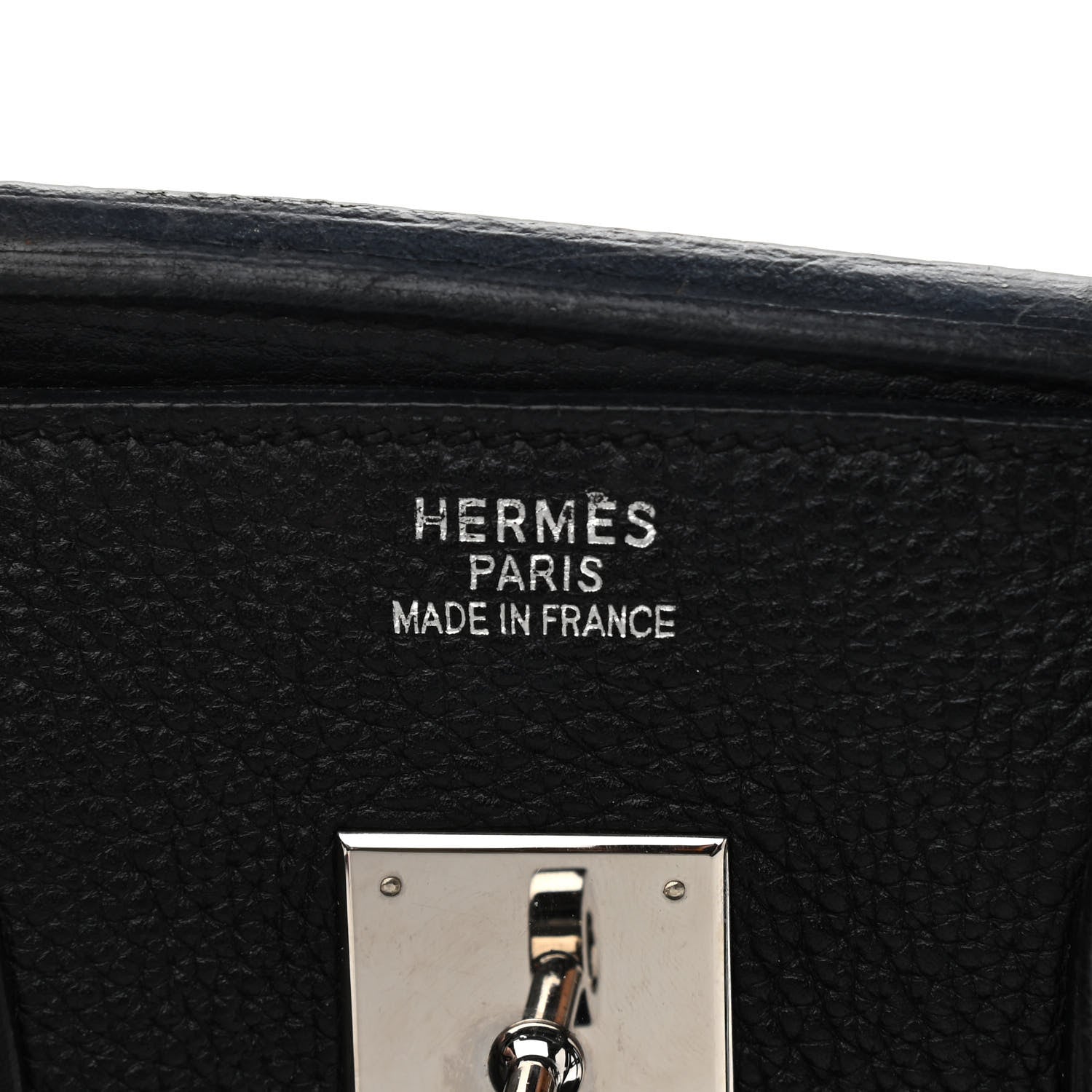 Hermes Taurillon Clemence Birkin 35 Black 7 of 15