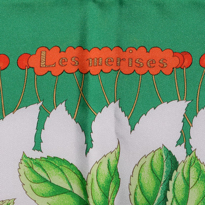 Hermes Silk Les Merises Scarf 90 3 of 5