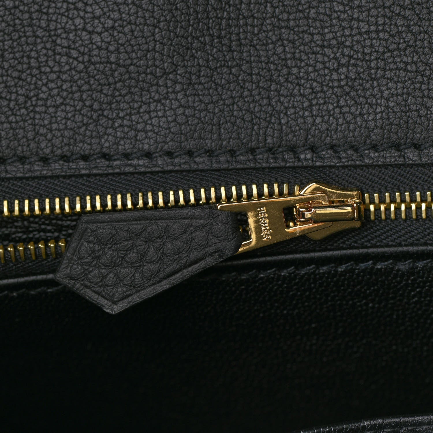 Hermes Togo Birkin 25 Black 21 of 34