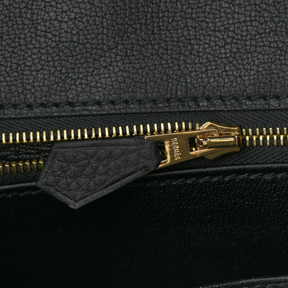 Hermes Togo Birkin 25 Black 21 of 34