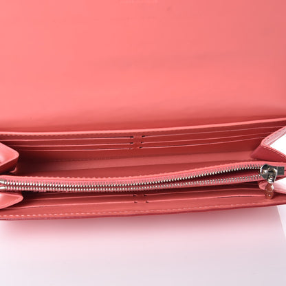 Louis Vuitton Vernis Rayures Sarah Wallet NM Poppy 5 of 10