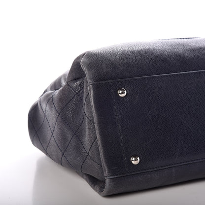 Chanel Caviar Executive Cerf Shopper Tote Navy 5 of 20
