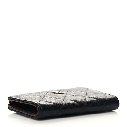 Chanel Caviar Quilted Zipped Key Holder Case Black 4 of 10