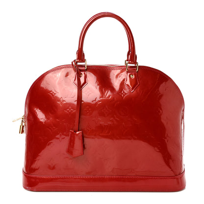 Louis Vuitton Vernis Alma GM Pomme D'Amour 1 of 8