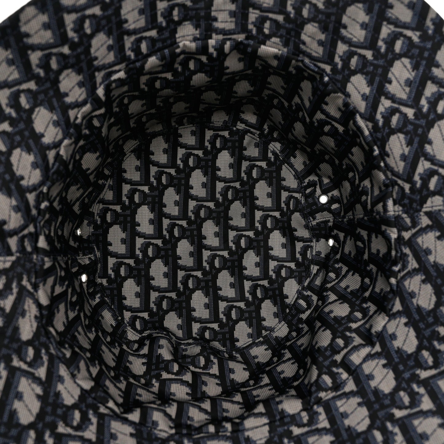 Oblique Reversible Teddy-D Brim Bucket Hat Blue