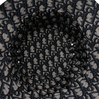 Christian Dior Oblique Reversible Teddy-D Brim Bucket Hat Blue 13 of 13