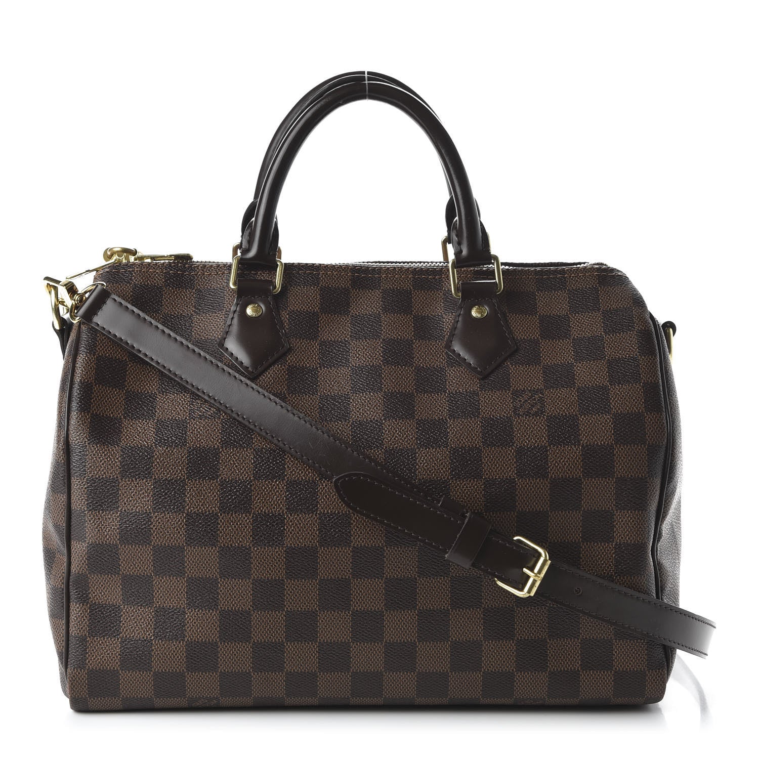 Louis Vuitton Damier Ebene Speedy Bandouliere 30 1 of 10