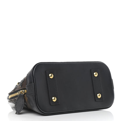 Louis Vuitton Monogram Sequins Eclipse Alma BB Black 3 of 10