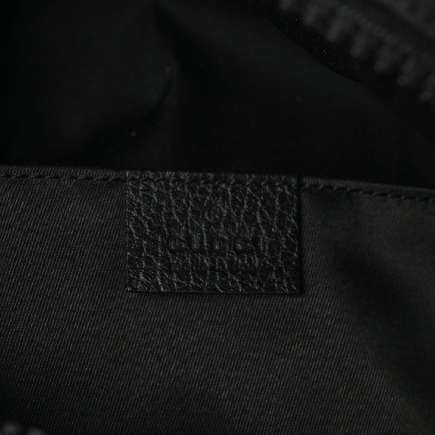 Nylon Monogram Fanny Pack Belt Bag Black