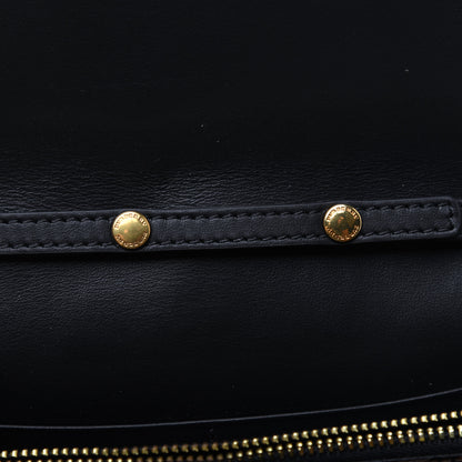 Burberry Vintage Check Henley Wallet On Chain Black 9 of 13