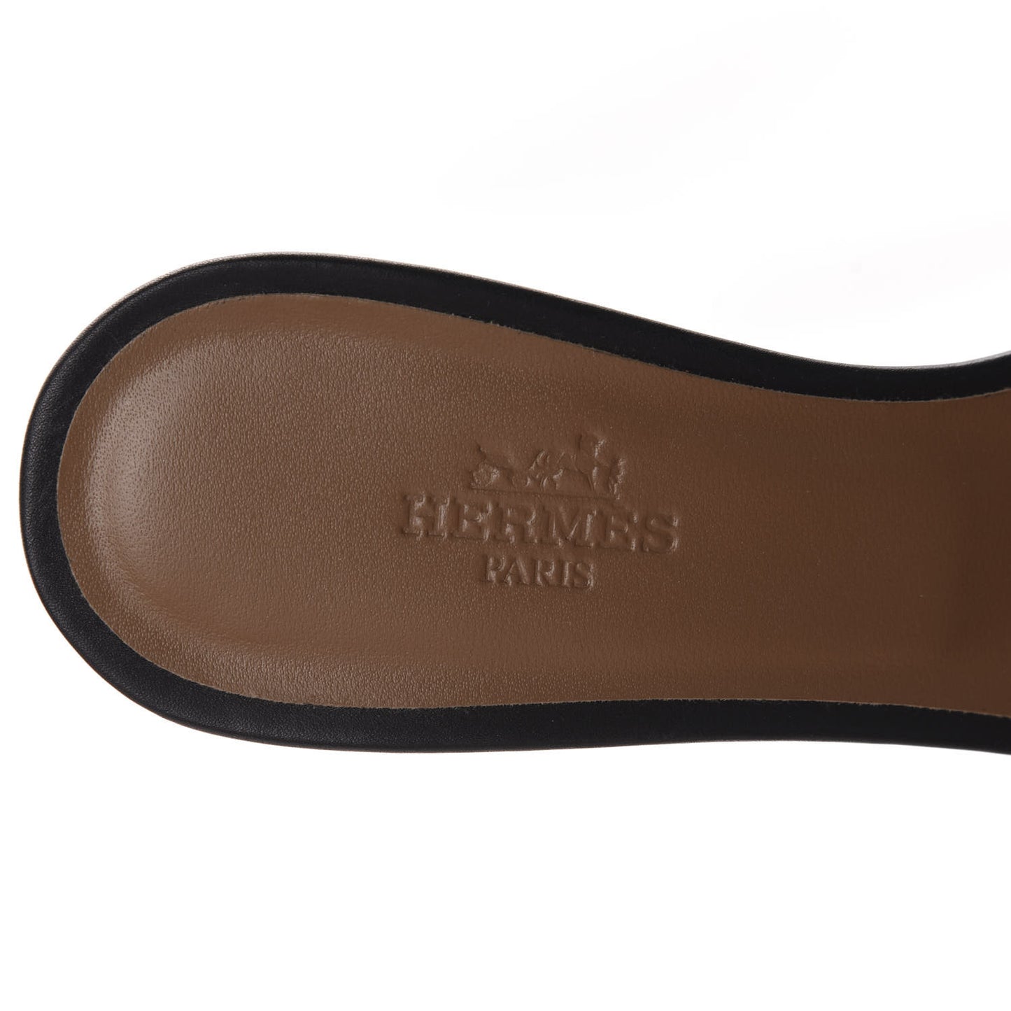 Calfskin Oasis Sandals 35 Black