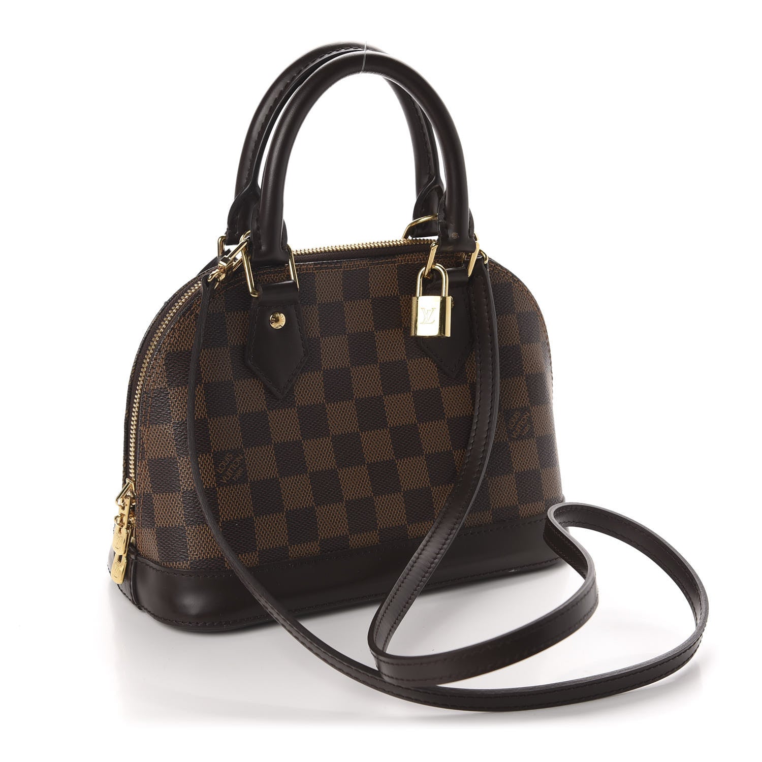 Louis Vuitton Damier Ebene Alma BB 4 of 11