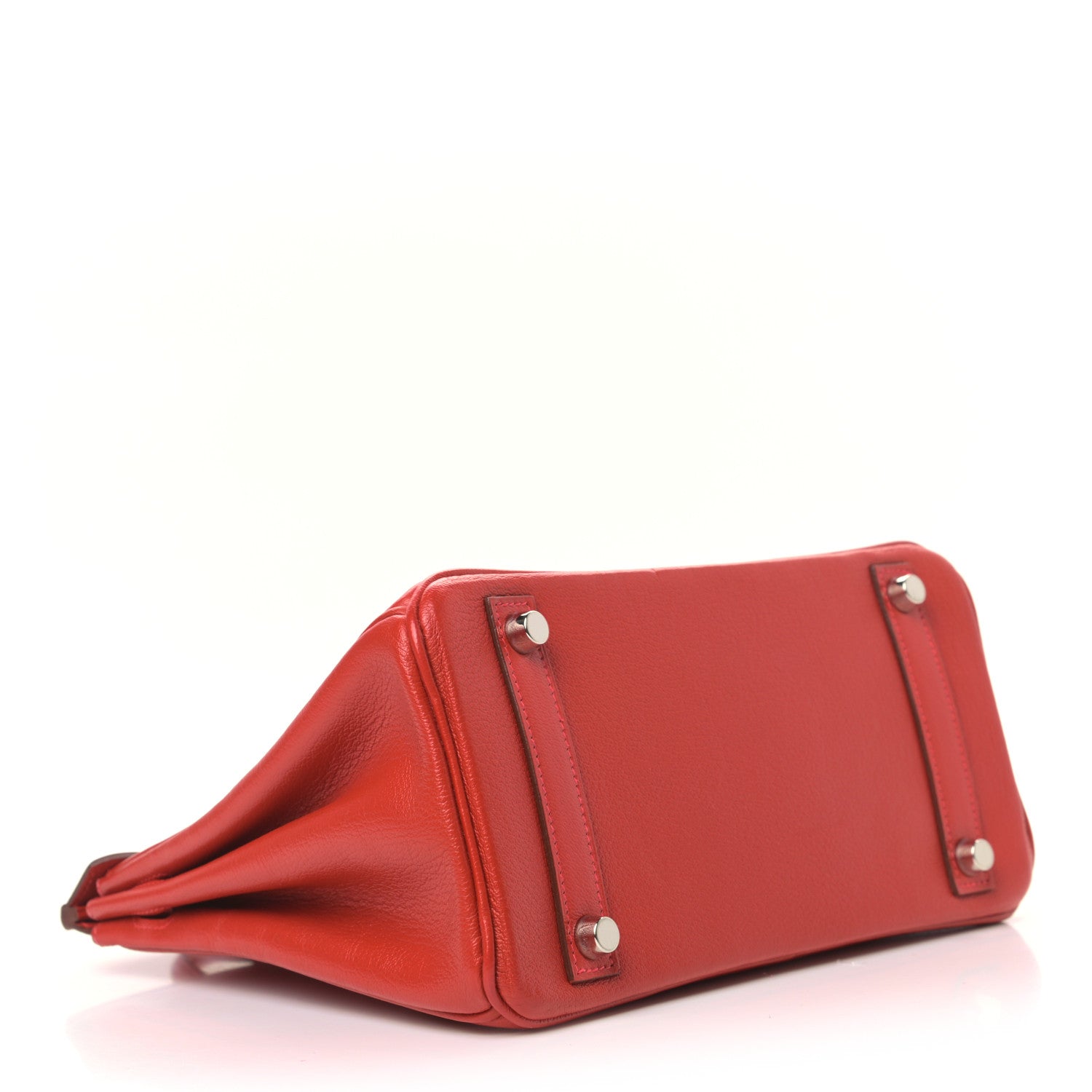 Hermes Chevre Mysore Birkin 25 Rouge Vif 5 of 42