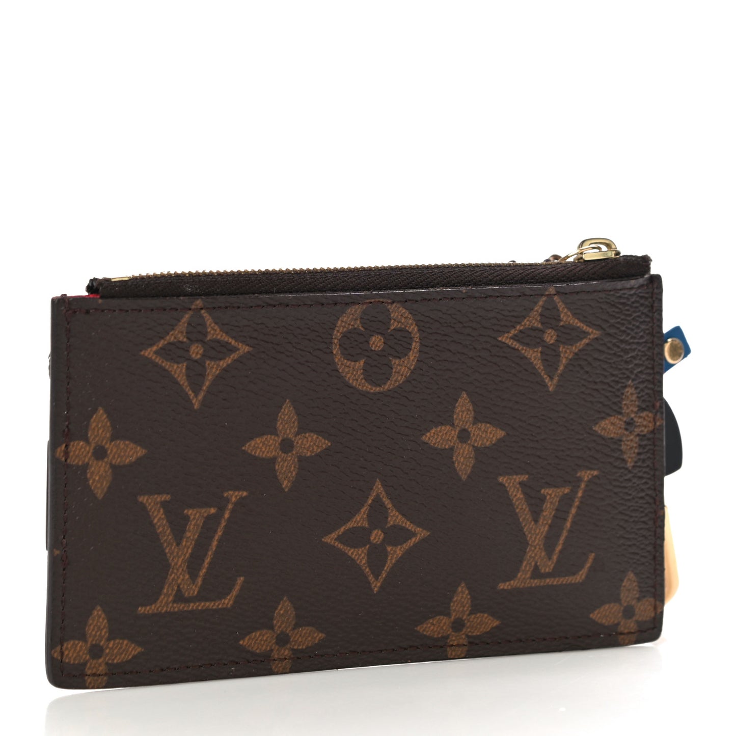 Monogram Totem Key Pouch Flamingo