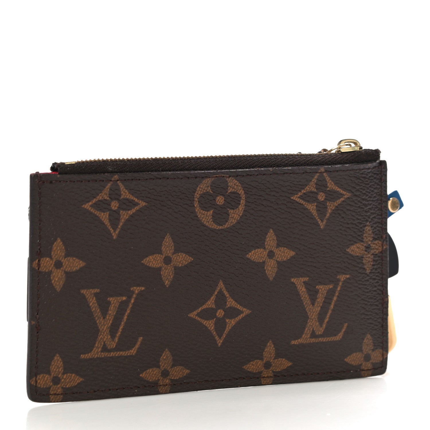 Louis Vuitton Monogram Totem Key Pouch Flamingo 3 of 14