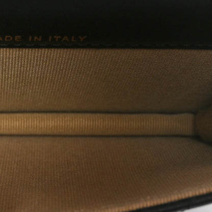 Chanel Lambskin Quilted Pearl Crush Clutch With Chain Black 5 of 11