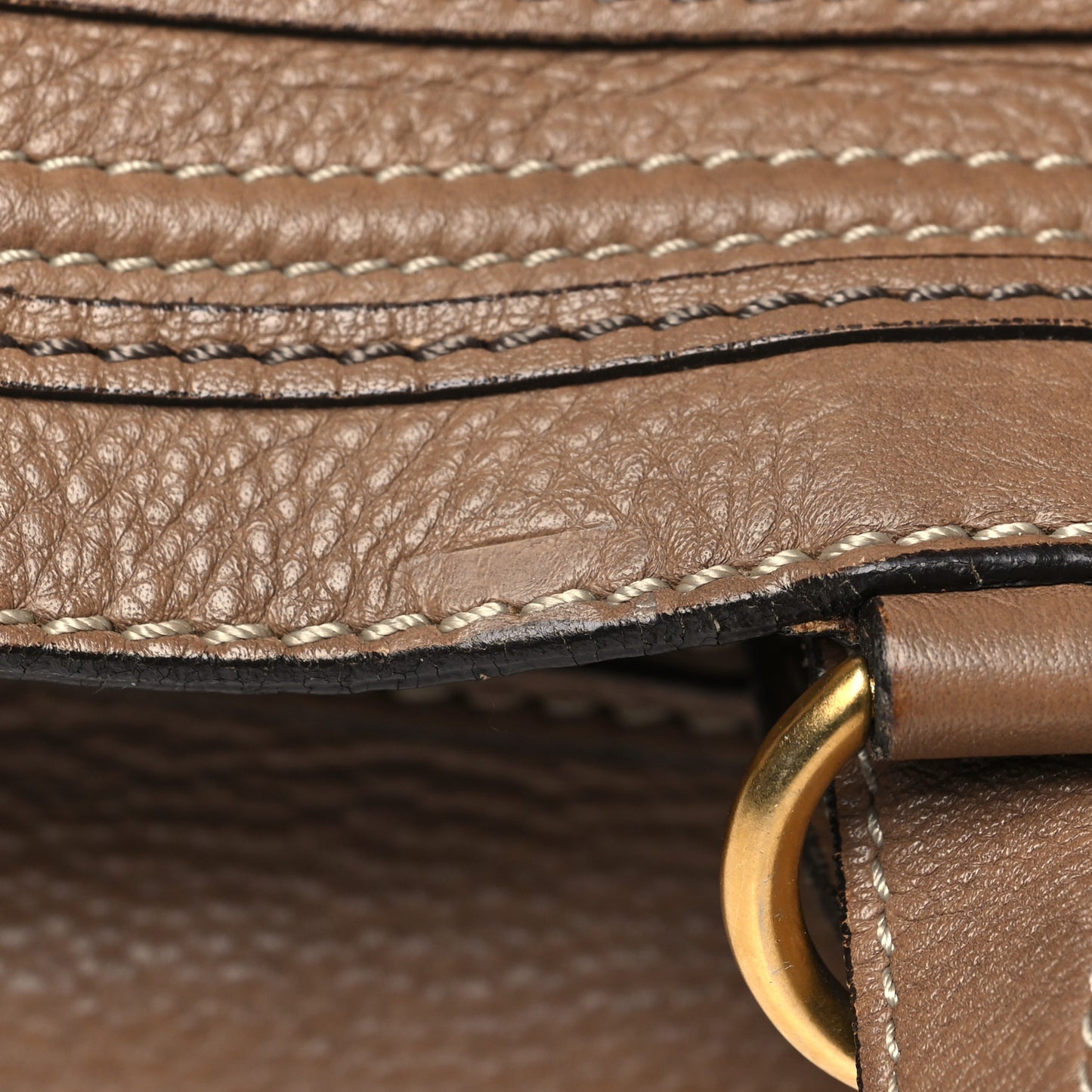 Calfskin Large Marcie Hobo Nut