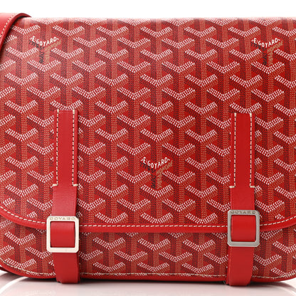 Goyard Goyardine Belvedere MM Messenger Bag Red 8 of 8