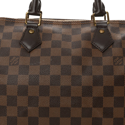 Louis Vuitton Damier Ebene Speedy 30 7 of 13