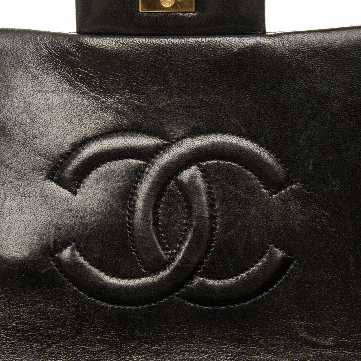 Chanel Lambskin Quilted Backpack Black 10 of 10
