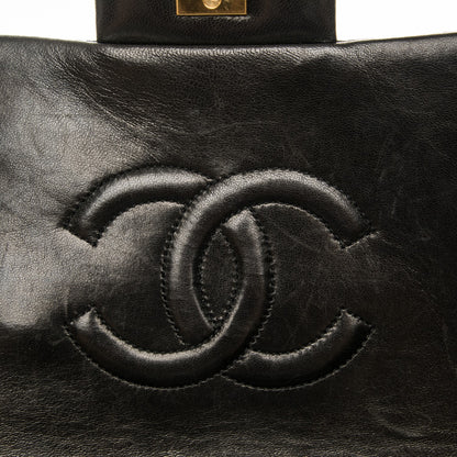 Chanel Lambskin Quilted Backpack Black 10 of 10