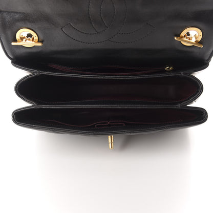 Chanel Lambskin Quilted Small Trendy CC Dual Handle Flap Bag Black 5 of 13