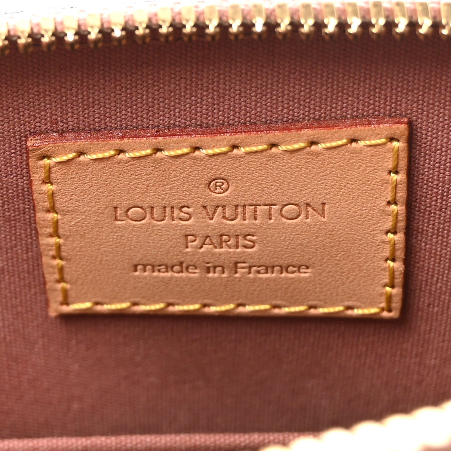 Louis Vuitton Vernis Alma BB Rose Velours 6 of 9