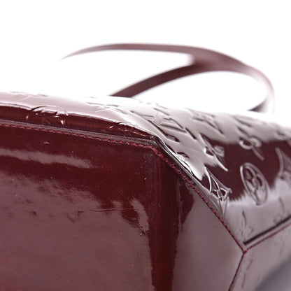 Louis Vuitton Vernis Wilshire MM Rouge Fauviste 15 of 17