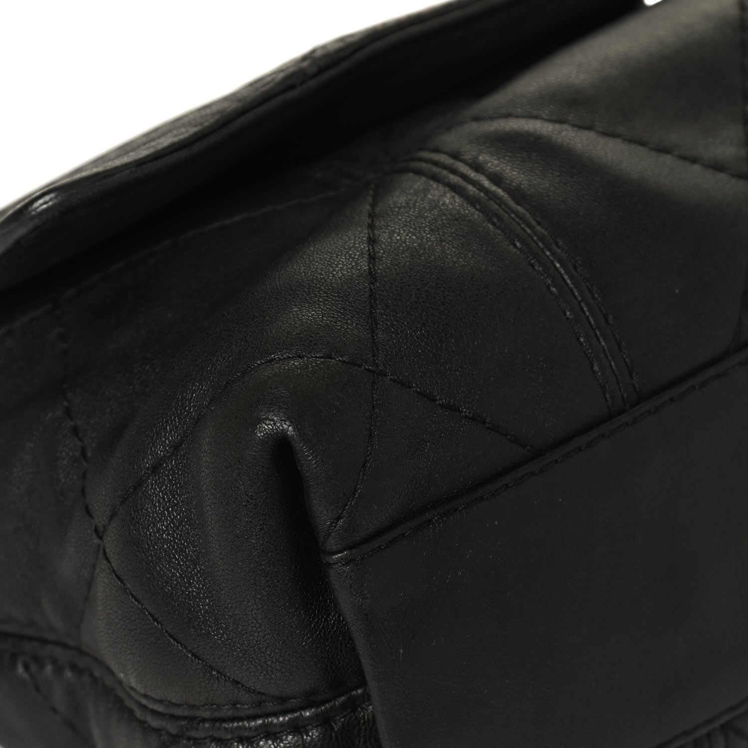 Chanel Lambskin Quilted Large Soft Touch Flap Black 11 of 12