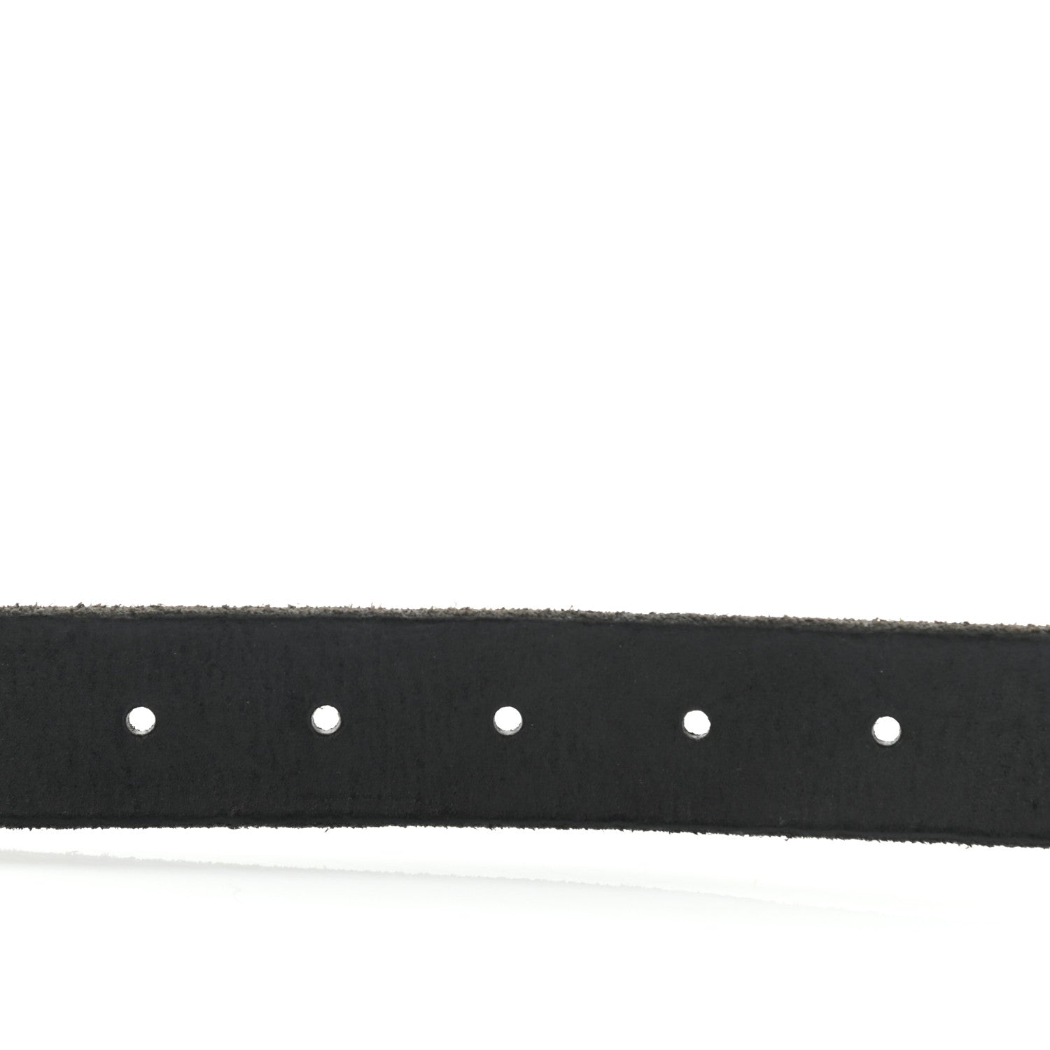 Gucci Calfskin Brass Feline Buckle Belt 100 40 Black 3 of 8