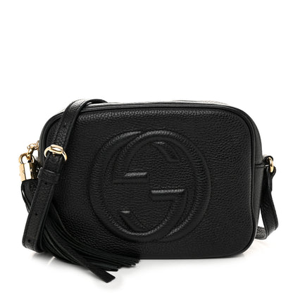 Gucci Pebbled Calfskin Small Soho Disco Bag Black 1 of 11