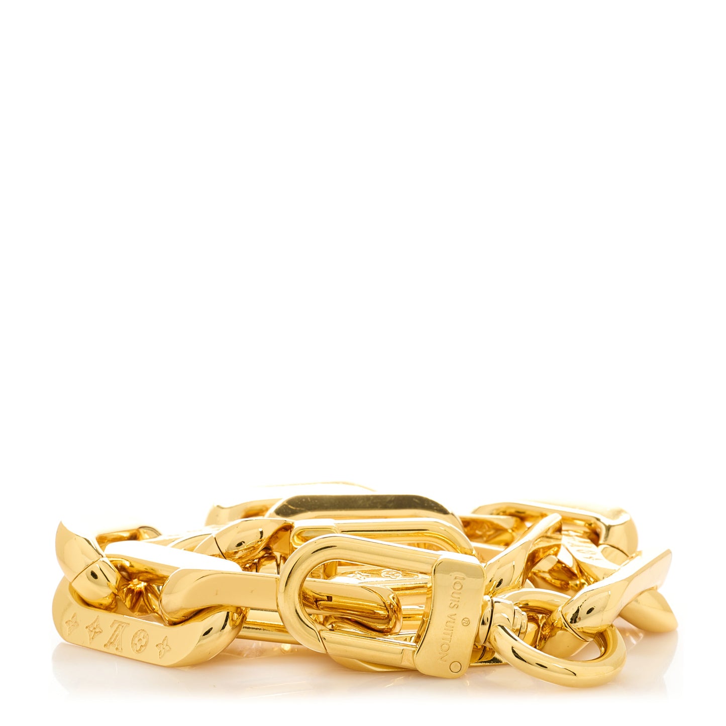 Metal Coussin MM Chain Strap Gold