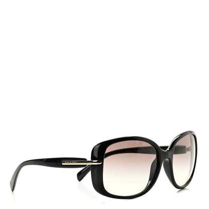 Prada Acetate Square Sunglasses SPR 08O Black 7 of 8