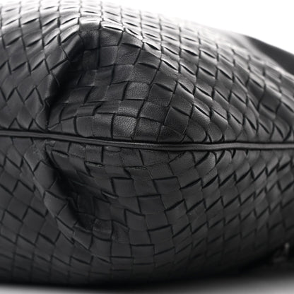 Bottega Veneta Cervo Deerskin Intrecciato Julie Tote Black 9 of 9