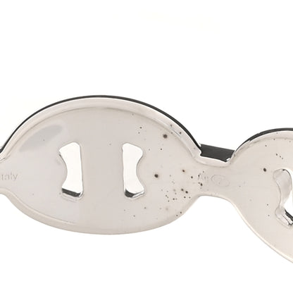 Hermes Sterling Silver MM Chaine d'Ancre Enchainee Cuff Bracelet SH 6 of 7