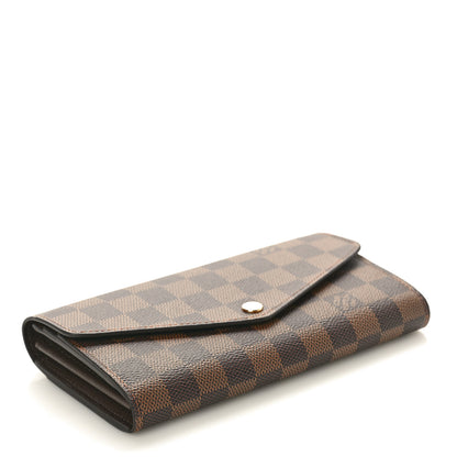 Louis Vuitton Damier Ebene Sarah Wallet NM 4 of 7